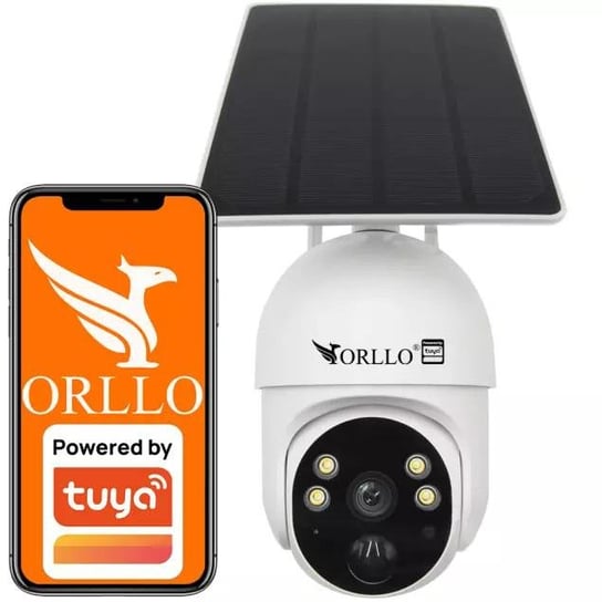 Kamera IP bezprzewodowa 4G LTE obrotowa z panelem solarnym Orllo TZ1 PRO Inna marka