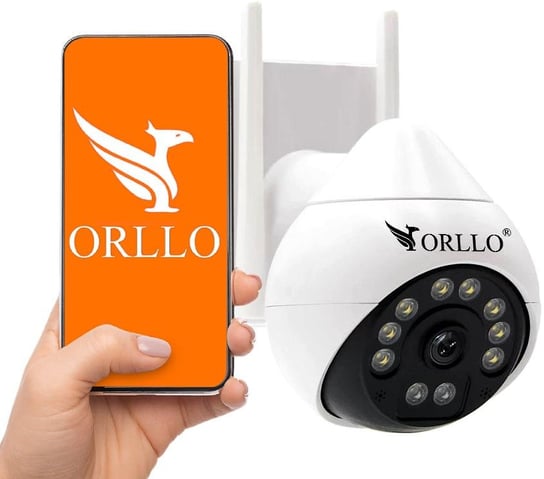 Kamera IP zewnętrzna obrotowa GSM na kartę SIM ORLLO Z17 Inna marka