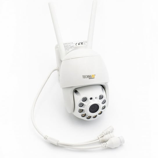 Kamera kopułkowa z funkcją noktowizji 3MP WiFi Technaxx (biała) Technaxx