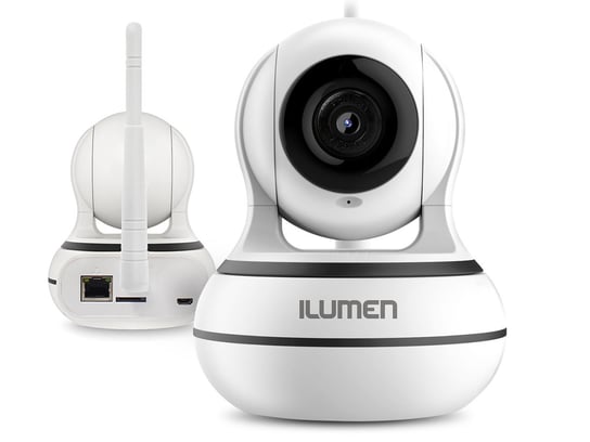 Kamera Niania elektroniczna kamera obrotowa HD Ilumen 1080p Wi-Fi, Podgląd przez smartfon, monitoring Ilumen