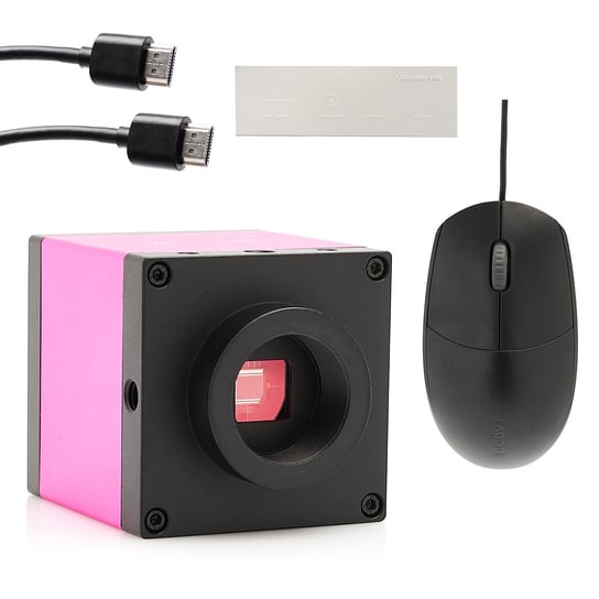 Kamera Techrebal ”Pink West” 1/2.8 16MP FULLHD&4K do mikroskopu do wykonywania pomiarów różowa PW4K16MP Techrebal
