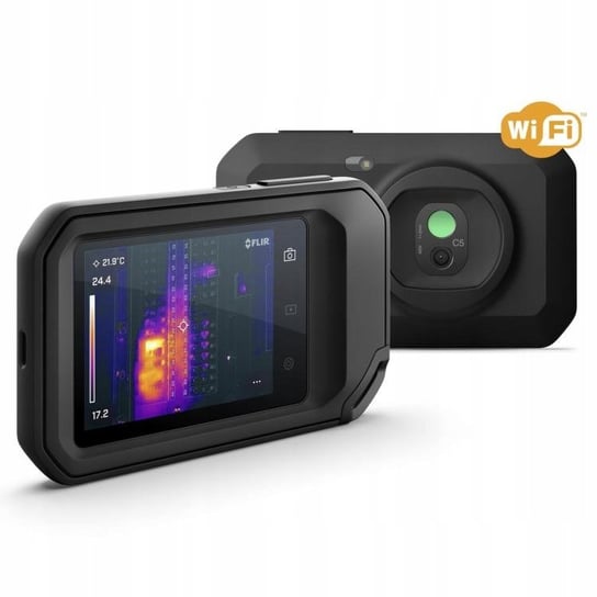 Kamera termowizyjna FLIR C5 z ekranem dotykowym 160x120 pikseli+ WiFi + MSX FLIR SYSTEMS