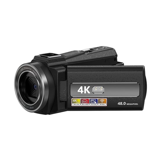 Kamera wideo 4K UHD/48MP/zoom 16x/obiektyw szerokokątny/karta 32GB/mikrofon INF