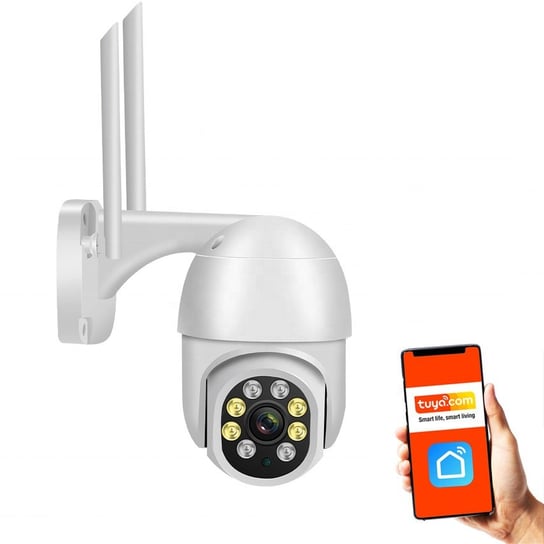 Kamera Zewnętrzna Rtx34Ai - Monitoring Smartcam Kompatybilna Z Aplikacją Tuya Smart RTX