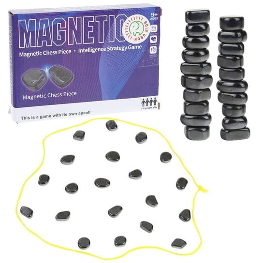 Kamienie Magnetyczne Szachy Strategiczna Magnetyczna Gra Planszowa Nobo Kids