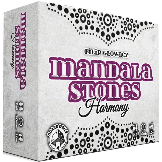 Kamienna Mandala: Harmony, gra logiczna, Board&Dice Board & Dice