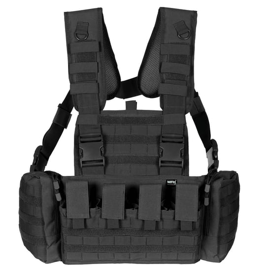 KAMIZELKA  Chest Rig, "Mission" MFH czarny MFH