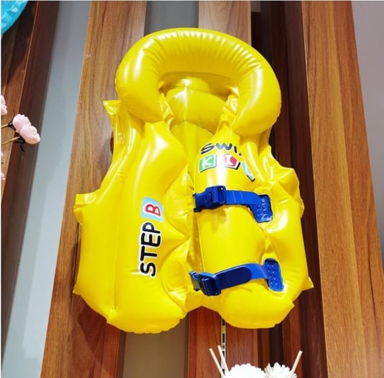 Kamizelka do nauki pływania — żółta Hedo