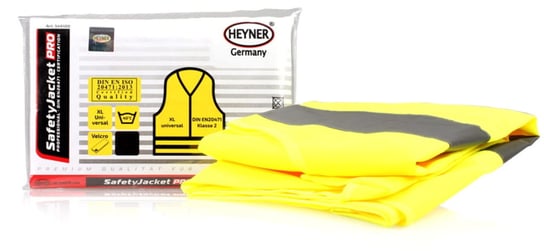 Kamizelka ostrzegawcza certyfikatem żółta XL HEYNER HEYNER
