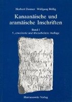 Kanaanäische und aramäische Inschriften Donner Herbert, Rollig Wolfgang