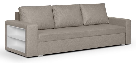 Kanapa sofa 3 os z funkcją spania MILO1 beżowa wygodniej.pl