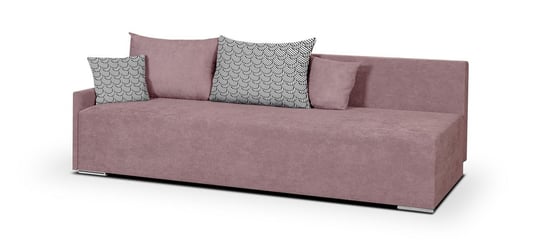 Kanapa sofa 3 os z funkcją spania STAR różowa wygodniej.pl