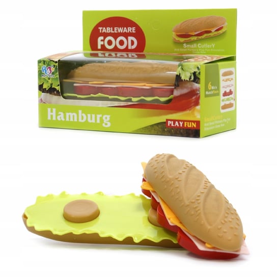 Kanapka Do Składania Zabawkowe Jedzenie Hamburger Midex