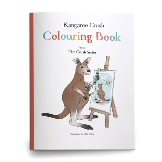 Kangaroo Crush Colouring Book Silke Diehl