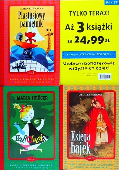 Kanon Literatury Dziecięcej Lektury dla Najmłodszych Pakiet Edipresse Polska S.A.