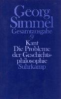 Kant. Die Probleme der Geschichtsphilosophie (Zweite Fassung 1905/1907) Simmel Georg