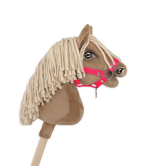 Kantar dla konia Hobby Horse A4 zapinany mały - neon pink Inna marka