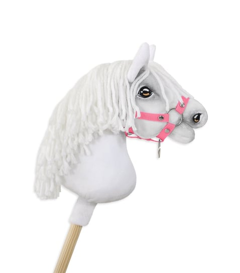 Kantar dla konia Hobby Horse A4 zapinany mały - różowy Inna marka