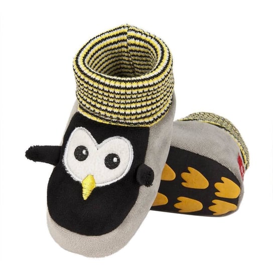 Kapcie niemowlęce SOXO zwierzaczki z pingwinem chłopięce - 19–21 SOXO