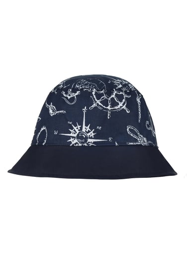 Kapelusz Bawełniany Letni Bucket Hat Dla Chłopca Majka