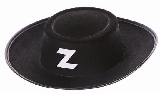 Kapelusz, czarny z Zorro Party Tino