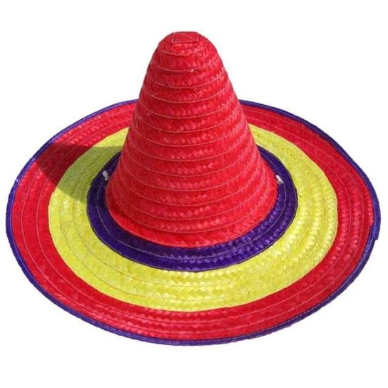 Kapelusz, Sombrero, czerwony, 50 cm Party Tino