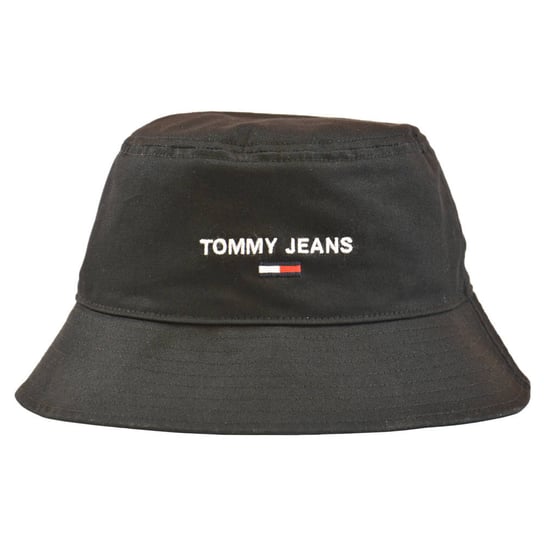Kapelusz Tommy Jeans Sport Bucket Czarny - AW0AW11661-BDS Tommy Hilfiger