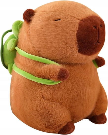 Kapibara Pluszowa Maskotka Z Plecakiem Żółwiem W Zestawie 2W1 51Cm XBAY