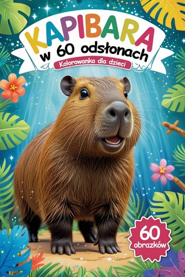 Kapibara w 60 odsłonach. Kolorowanka dla dzieci Michał Bajoro