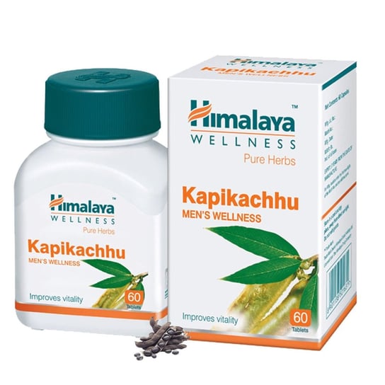 Kapikachhu sprawność seksualna Himalaya Suplement diety, 60 tabletek Inna marka
