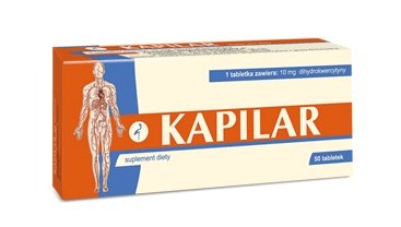Kapilar, suplement diety, 50 tabletek Altermedica