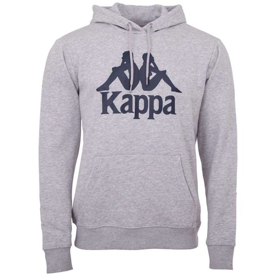 Kappa, Bluza sportowa męska Bluza sportowa z kapturem Taino Regular Fit, 705322-18M, Rozmiar L, Szara Kappa