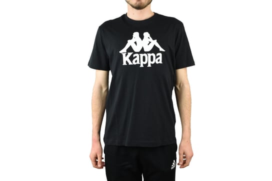Kappa Caspar T-Shirt 303910-19-4006, Męskie, t-shirt, Czarny Kappa
