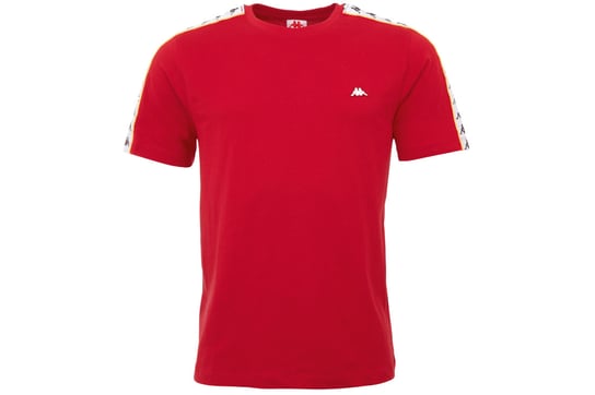 Kappa Hanno T-Shirt 308011-19-1863, Męskie, t-shirt, Czerwony Kappa