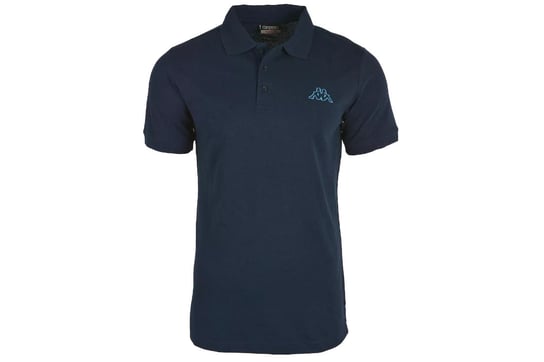 Kappa Peleot Polo 303173-821, Męskie, t-shirt, Granatowy Kappa