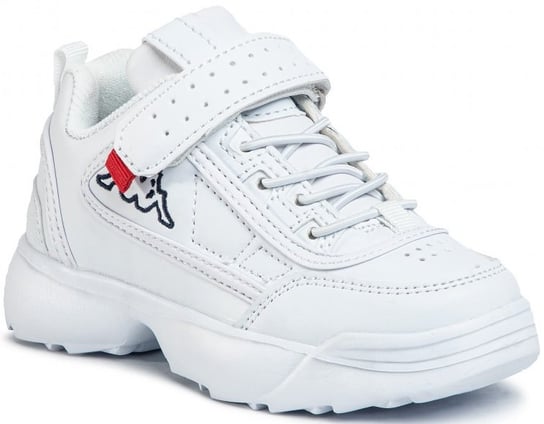 Kappa Rave NC K 260782K-1010 dziewczęce sneakersy białe Kappa