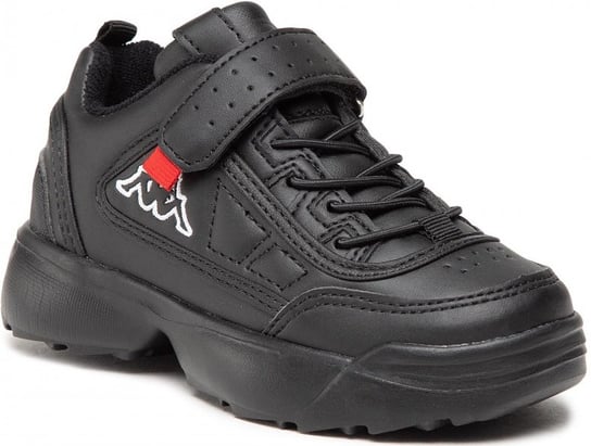 Kappa Rave NC K 260782K-1111 chłopięce sneakersy, czarne, rozmiar 26 Kappa