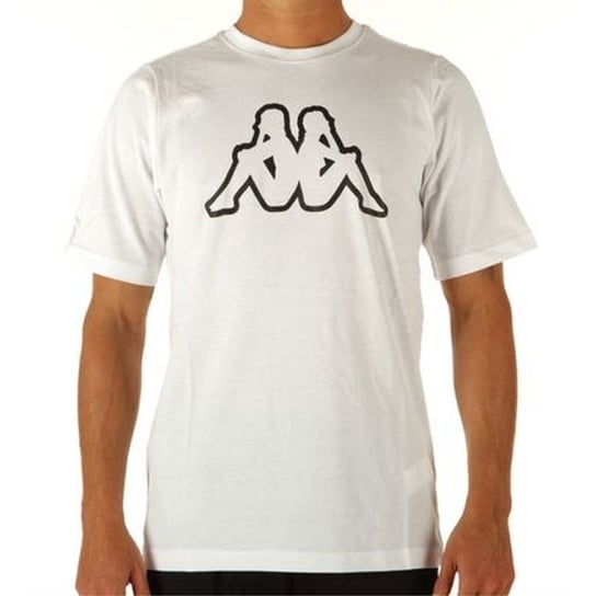 Kappa t-shirt męski biały Logo Cromen 303HZ70-903 XXL Kappa