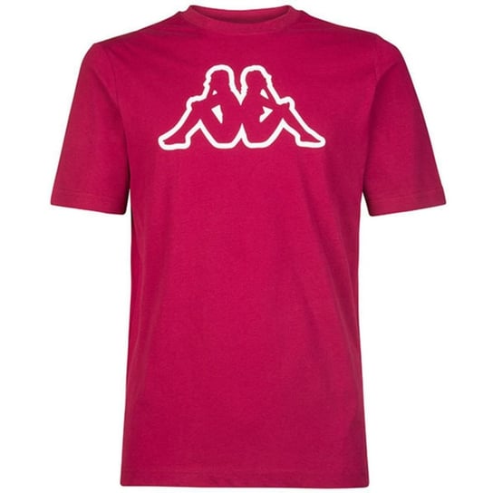Kappa t-shirt męski bordowy Logo Cromen 303HZ70-104 L Kappa