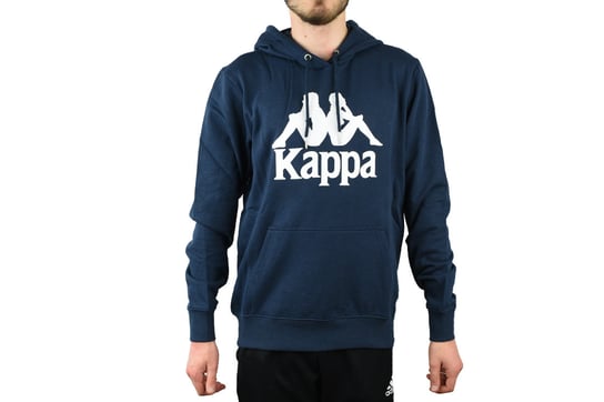 Kappa Taino Hooded  705322-821, Męskie, Bluza sportowa, Granatowy Kappa