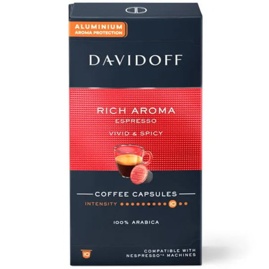 Kapsułki Davidoff Rich Aroma Nespresso 10szt. Davidoff