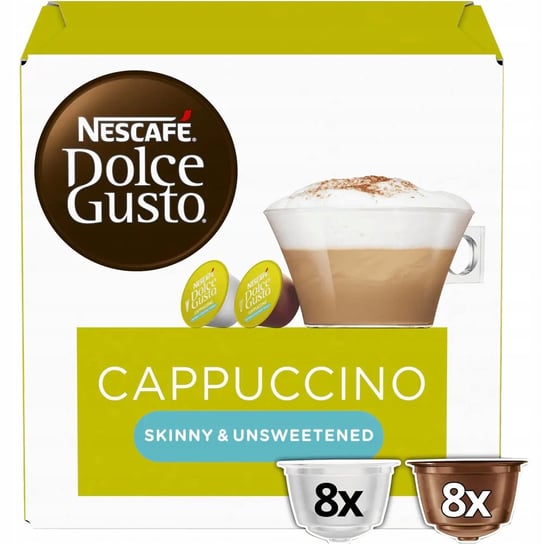 Kapsułki do Dolce Gusto NESCAFÉ Cappuccino LITE Skinny & Unsweetened 16 szt Nescafe Dolce Gusto