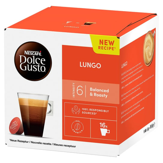 Kapsułki do Dolce Gusto Nescafe Lungo 16 szt. Nescafe Dolce Gusto