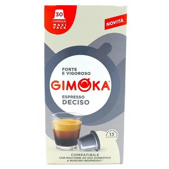Kapsułki Do Ekspresu Gimoka Deciso Nespresso 30 Sztuk Gimoka