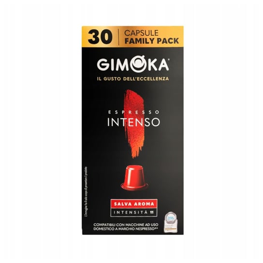 Kapsułki Do Ekspresu Gimoka Intenso Nespresso 30 Sztuk Gimoka