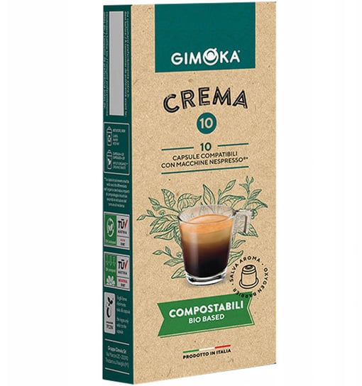 Kapsułki Do Ekspresu Gimoka Nespresso Crema 10 Szt Gimoka