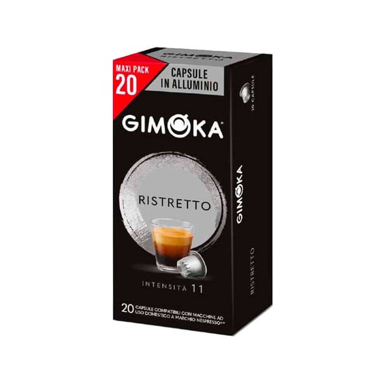 Kapsułki do ekspresu GIMOKA Nespresso Ristretto 20 szt. Gimoka