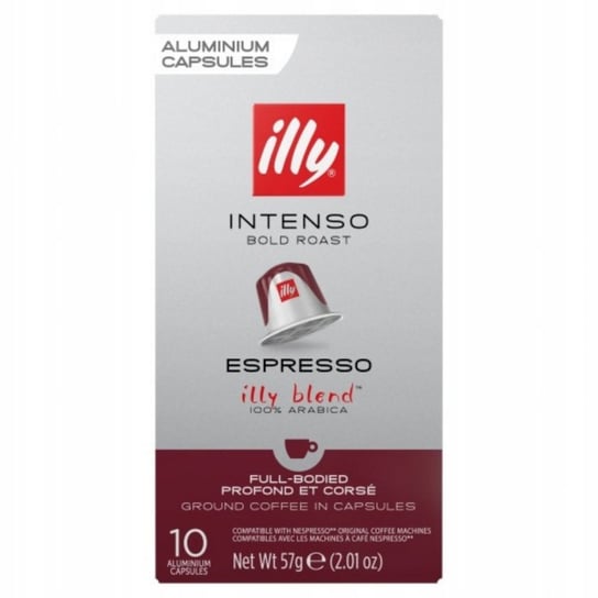 Kapsułki do ekspresu ILLY Intenso Espresso Nespresso 10 sztuk Illy