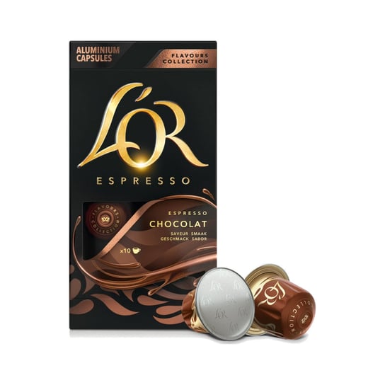 Kapsułki do ekspresu L'OR Nespresso Chocolat Espresso 10 szt L'OR