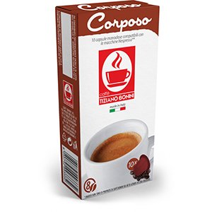 Kapsułki Do Nespresso* 10 Szt. Corposo - Esencjonalna - Caffe Bonini Caffe Bonini